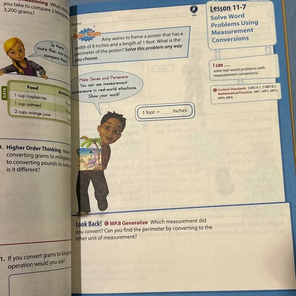 enVisionmath2.0 Grade 5 Volume 2 Common Core Edition Pearson Math Text Book